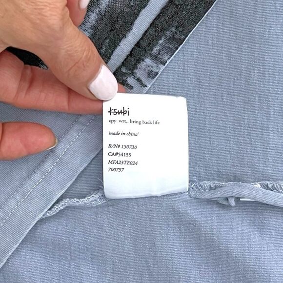 KSUBI NWOT bring back life Ss Tee in Blue Size M - Picture 11 of 11